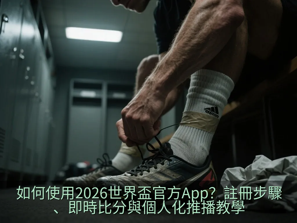 如何使用2026世界盃官方App？註冊步驟、即時比分與個人化推播教學